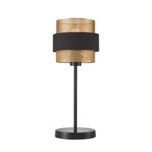 Lampa stołowa BANS 1xE27 TB-27467-1-BK-GD Italux