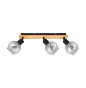 Reflektorek sufitowy BAREL 3xE27 SPL-67535-3-BK-WO Italux