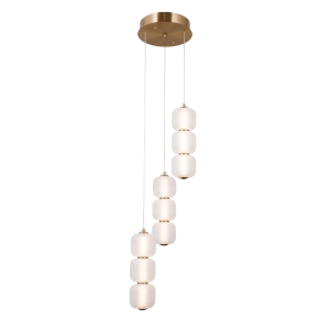 Lampa wisząca GANTI 3xLED PND-34362-9-HBR-OPAL Italux