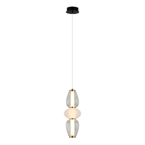 Lampa wisząca GASTEL 1xLED PND-74937-3-BK Italux
