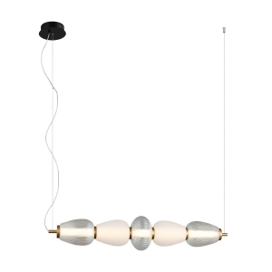 Lampa wisząca GASTEL 1xLED PND-74937-5-BK Italux