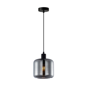 Lampa wisząca MALUNA 1xE27 PND-74920-1-BK-SG Italux