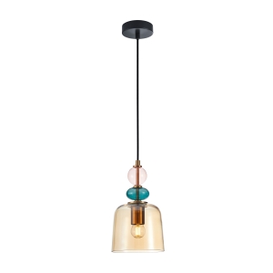 Lampa wisząca NAMOS 1xE27 PND-27092A-MC-BRO Italux