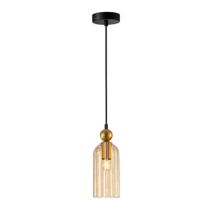 Lampa wisząca NARISA 1xE27 PND-74839-1-GD-AMB Italux