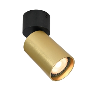 Reflektorek sufitowy NESTO 1xGU10 SPL-23436-1R-BK-BRSS Italux