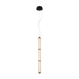 Lampa wisząca SANPO 1xLED PND-26384-3V-GD-CL Italux