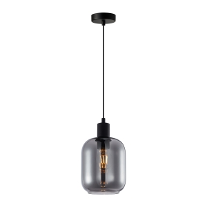 Lampa wisząca ZONA 1xE27 PND-29258S-1-BK-SG Italux