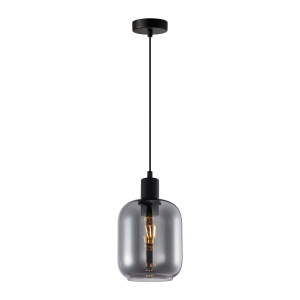 Lampa wisząca ZONA 1xE27 PND-29258S-1-BK-SG Italux