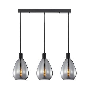 Lampa wisząca ZULO 3xE27 PND-27812-3-BK-SG Italux
