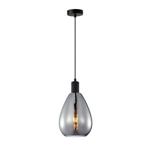Lampa wisząca ZULO 1xE27 PND-27812-BK-SG Italux