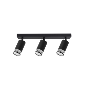 Spot Virella 3 czarny 3xGU10 LP-4930/3WS BK Light Prestige
