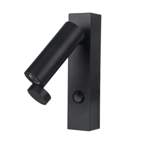 Kinkiet Miri czarny LED LP-1507/1W BK Light Prestige