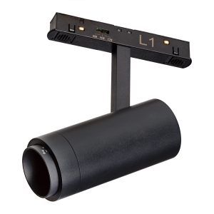 ALFA OPTICA TRACK MAGNETIC 2LINE 12W CCT SWITCH DIM BK AZ6256 AZzardo