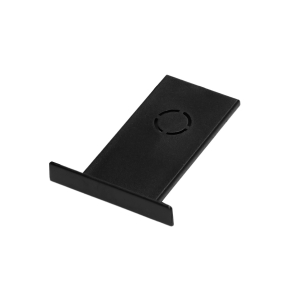ALFA TRACK MAGNETIC EASYFIX STRAIGHT END CAP BK AZ5687 AZzardo