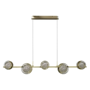 Lampa wisząca EUFORIA PENDANT LINE 5 3-STEP DIMM GO AZ6737 AZzardo