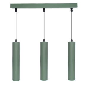 Lampa wisząca 3 x GU10 ESLA KJ217 oliwkowy - 1650 DomenoLED