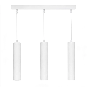 Lampa wisząca 3 x GU10 ESLA KJ217 biały - 1649 DomenoLED