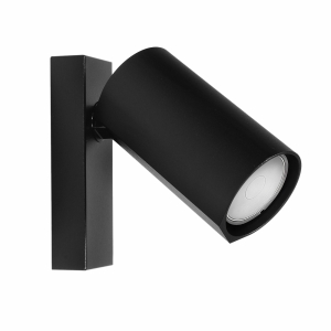 Lampa ścienna BORA S1003 1 xGU10 czarny - 1630 DomenoLED