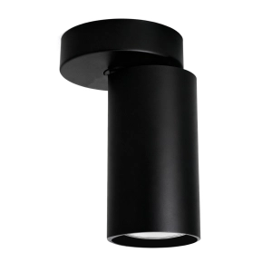 Lampa sufitowa BORA KJ2107 1xGU10 czarny - 1620 DomenoLED