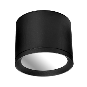 Tuba GX53 natynkowa czarna CY-37 IP54 - 1406 DomenoLED