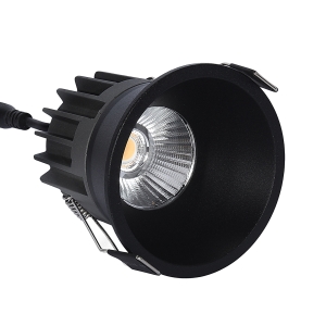 Oprawa wpuszczana PZE-921 IP44 6W 3000K czarny - 1383 DomenoLED