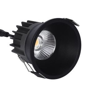 Oprawa wpuszczana PZE-921 IP44 6W 3000K czarny - 1383 DomenoLED