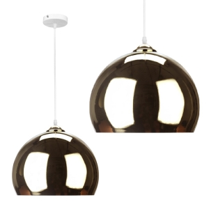 Lampa wisząca E27 złota HY-2701 - 535 DomenoLED