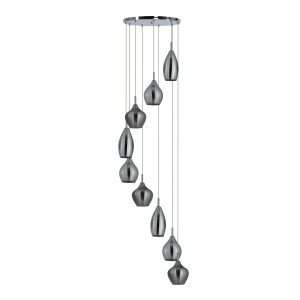 Lampa wisząca AMBER MILANO 9 AZ3673 Chrom Azzardo