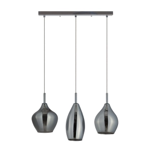 Lampa wisząca AMBER MILANO 3 AZ2149 Chrom Azzardo
