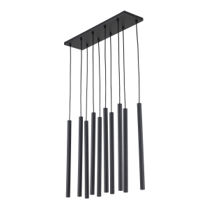 Lampa wisząca FERRO Czarny 10xG9 11489 TK Lighting