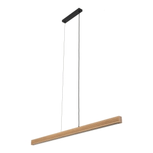 Lampa wisząca VIGA Czarny|Sosna Zintegrowany LED 11651 TK Lighting