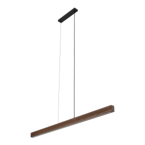 Lampa wisząca VIGA Czarny|Orzech Zintegrowany LED 11653 TK Lighting