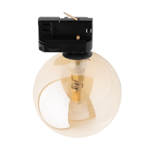 Lampa ze szklanym kloszem trójobwodowa TRACER Czarny 1xG9 11667 TK Lighting