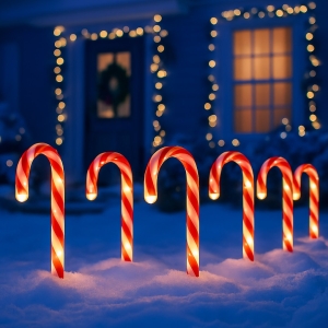 Candy cane set 5pcs 10W ML2406 Milagro