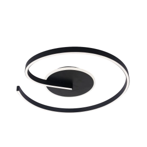 Lampa sufitowa LORENZO BLACK 22W LED ML1848 Milagro