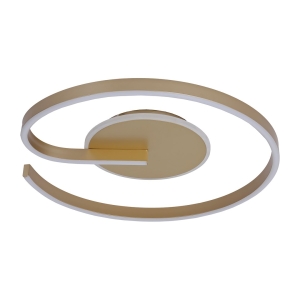Lampa sufitowa LORENZO GOLD 22W LED ML1849 Milagro