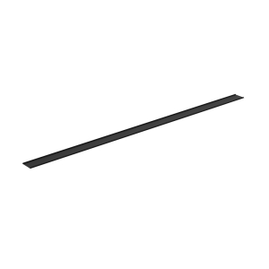 Przesłona Prosta Magnetic Track 20mm L100cm Czarny ML2845 Milagro