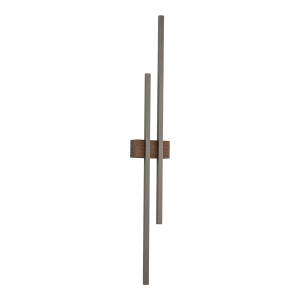 FLASH NEW BROWN WOOD KINKIET 2 LED 11406 TK Lighting