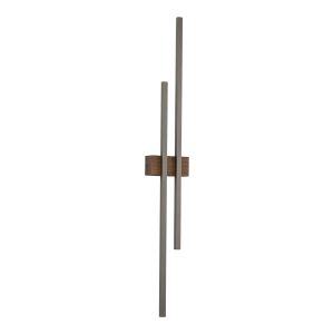 FLASH NEW BROWN WOOD KINKIET 2 LED 11406 TK Lighting