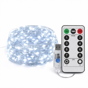 Kurtyna Okienna Girlanda Mery 300 LED USB Zimna 9000K EKG2681 Eko-Light