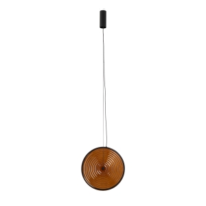 Lampa wisząca AURA LED Transparentny bursztynowy 12233 Nowodvorski