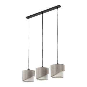 ELBRUS LINEN LAMPA WISZĄCA LISTWA 3XE27 10868 TK Lighting
