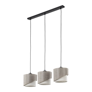 ELBRUS LINEN LAMPA WISZĄCA LISTWA 3XE27 10868 TK Lighting