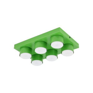 BRIX GREEN LAMPA SUFITOWA 6XGX53 11288 TK Lighting