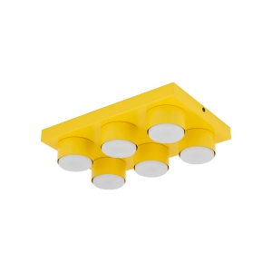 BRIX YELLOW LAMPA SUFITOWA 6XGX53 11291 TK Lighting