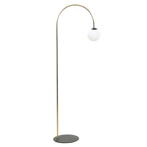 1223 BOW LAMPA PODŁOGOWA ZŁOTY Zuma Line