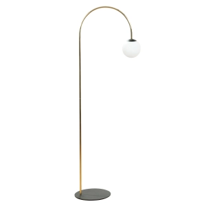 1223 BOW LAMPA PODŁOGOWA ZŁOTY Zuma Line