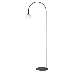 1224 BOW LAMPA PODŁOGOWA CZARNY Zuma Line