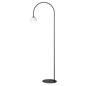 1224 BOW LAMPA PODŁOGOWA CZARNY Zuma Line
