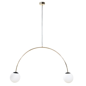 1221 BOW LAMPA WISZĄCA ZŁOTY Zuma Line